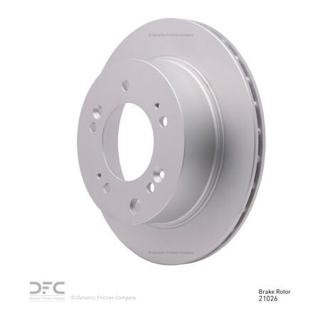 Dynamic Friction Co Disc Brake Rotor - 600-21026 600-21026